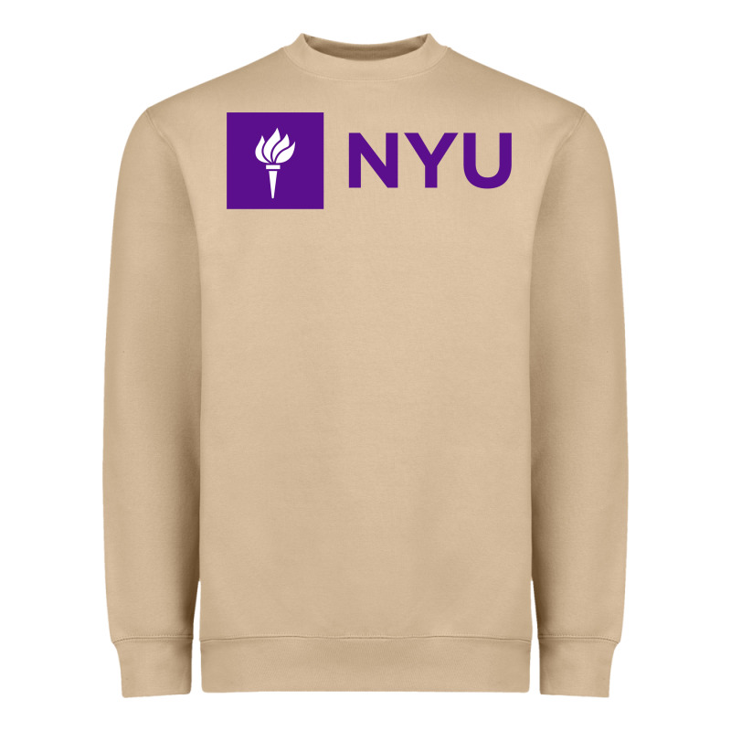 Nyu New York University Purple Heavyweight Sweatshirt by artisFamous | Teevron