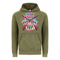 Vintage Olive Red white and pew pew pew Vintage Hoodie - FaDigitalArtStudio