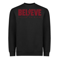 Black taylor heinicke believe Heavyweight Sweatshirt - artisFamous