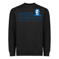 Black Goethe University Frankfurt Am Main Heavyweight Sweatshirt - artisFamous
