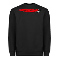 Black martinsville speedway Heavyweight Sweatshirt - artisFamous