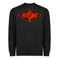 Black Rotosound Heavyweight Sweatshirt - artisFamous