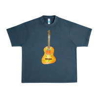 Midnight Navy mexican vihuela fa element 1 Urban Heavy Tee - FaDigitalArtStudio