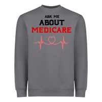 Storm ask me about medicare Heavyweight Sweatshirt - artisFamous