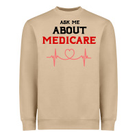 Mushroom ask me about medicare Heavyweight Sweatshirt - artisFamous