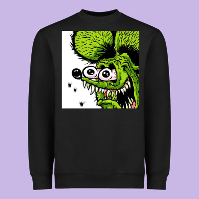 Rat Fink Heavyweight Sweatshirt Designed By Artisfamous