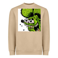 Mushroom rat fink Heavyweight Sweatshirt - artisFamous