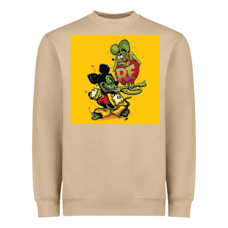 Rat Fink 02 Heavyweight Sweatshirt by artisFamous | Teevron