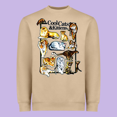 Cool Cats And Kittens Heavyweight Sweatshirt Designed By Artisfamous