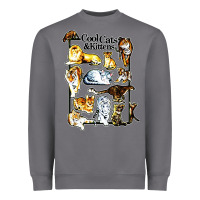 Storm cool cats and kittens Heavyweight Sweatshirt - artisFamous