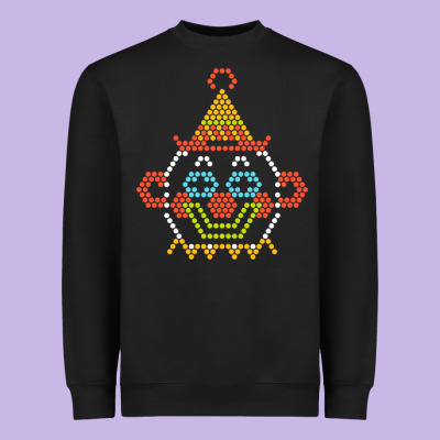 Lite Brite Heavyweight Sweatshirt Designed By Artisfamous