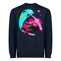 Navy deltarune Heavyweight Sweatshirt - artisFamous