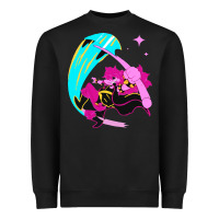 Black deltarune Heavyweight Sweatshirt - artisFamous