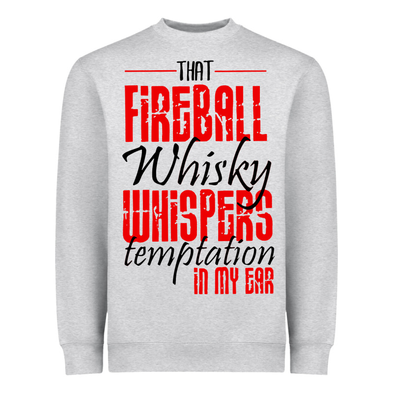 Fireball Whisky Whispers Heavyweight Sweatshirt by artisFamous | Teevron
