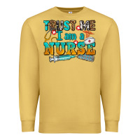 Antique Gold trust me i am a nurse Premium Sweatshirt - AdoDesignShop