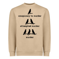 Attempted Murder Cute Heavyweight Sweatshirt | Teevron