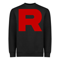 Black r is team rocket Heavyweight Sweatshirt - artisFamous
