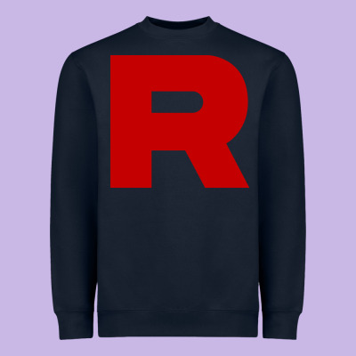 R Is Team Rocket Heavyweight Sweatshirt Designed By Artisfamous