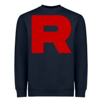 Navy r is team rocket Heavyweight Sweatshirt - artisFamous