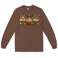 Chestnut christmas cupcake with gingerbreads bbs Long Sleeve Tee - BundleAndBundleShop