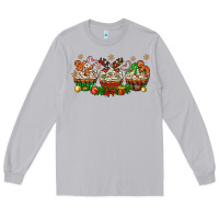 Moon Dust christmas cupcake with gingerbreads bbs Long Sleeve Tee - BundleAndBundleShop