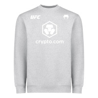 Heather Grey crypto Heavyweight Sweatshirt - artisFamous