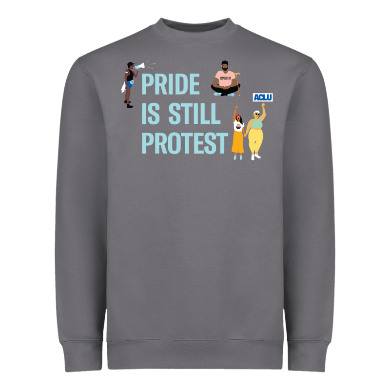 Pride Is Still Protest Heavyweight Sweatshirt by artisFamous | Teevron