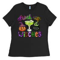 Black drink up witches Ladies Tee - CowGirlArtShop