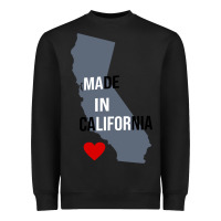 Black made in california Heavyweight Sweatshirt - artisFamous