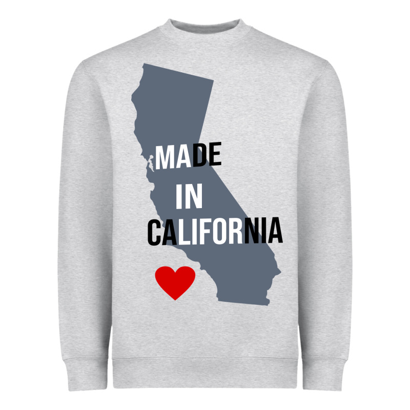 Made In California Heavyweight Sweatshirt by artisFamous | Teevron