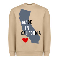 Mushroom made in california Heavyweight Sweatshirt - artisFamous