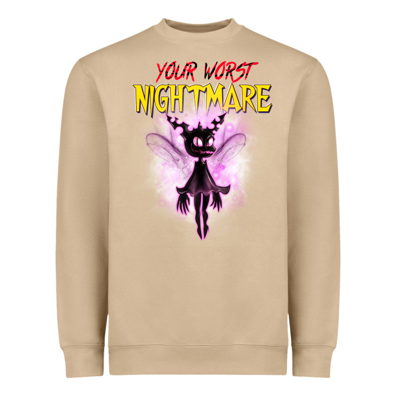 Your Worst Nightmare Heavyweight Sweatshirt by artisFamous | Teevron