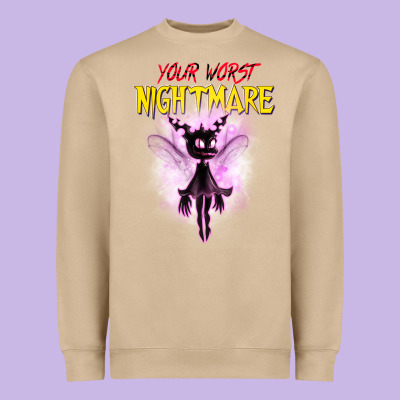 Your Worst Nightmare Heavyweight Sweatshirt Designed By Artisfamous