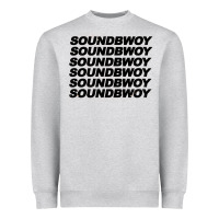 Heather Grey soundbwoy Heavyweight Sweatshirt - artisFamous