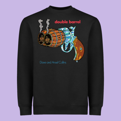 Double Barrel Heavyweight Sweatshirt Designed By Artisfamous