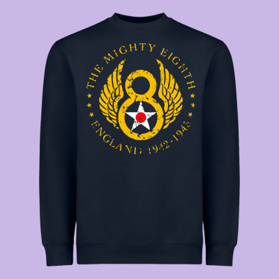 Mighty Eighth   8th Air Force Heavyweight Sweatshirt Designed By Artisfamous