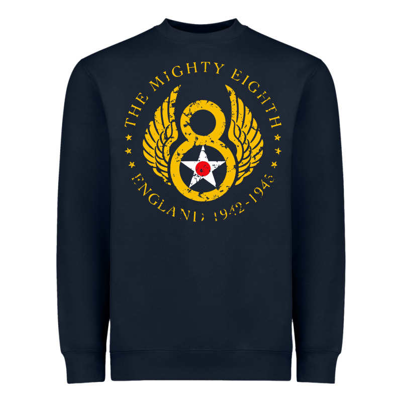 Mighty Eighth   8th Air Force Heavyweight Sweatshirt by artisFamous | Teevron