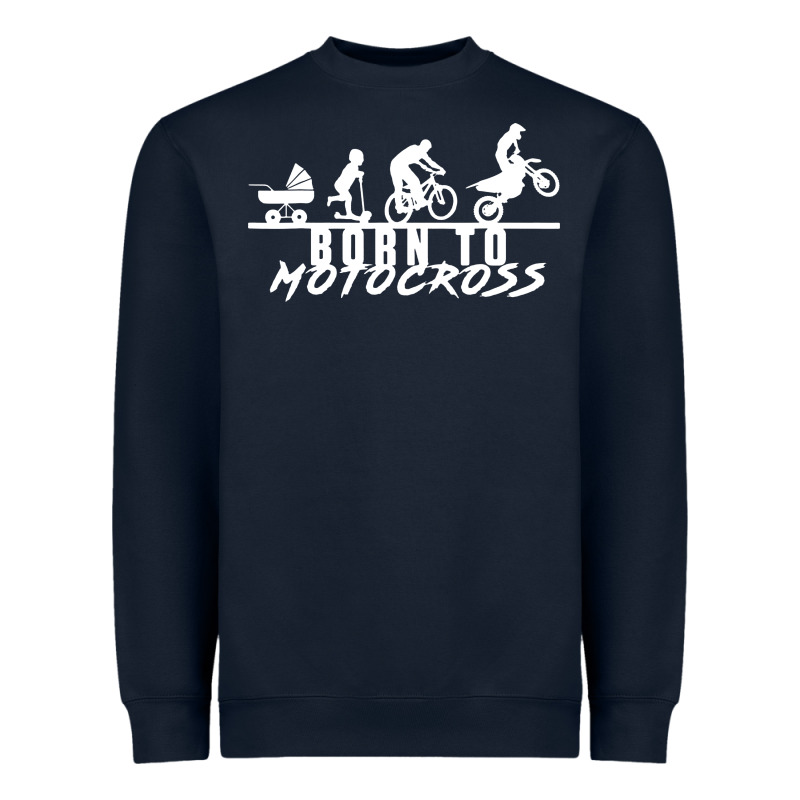 Motocross Motocicleta Evolución Offroad Heavyweight Sweatshirt by artisFamous | Teevron