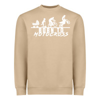 Mushroom motocross motocicleta evolución offroad Heavyweight Sweatshirt - artisFamous