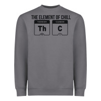 Storm mens the element of chill thc marijuana joke black Heavyweight Sweatshirt - artisFamous