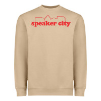 Mushroom speaker city Heavyweight Sweatshirt - artisFamous