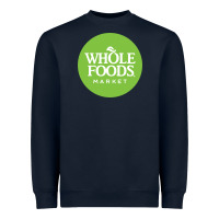 Navy Whole Foods Market Heavyweight Sweatshirt - artisFamous