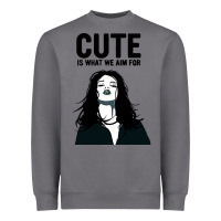 Storm cute is what we aim for Heavyweight Sweatshirt - artisFamous
