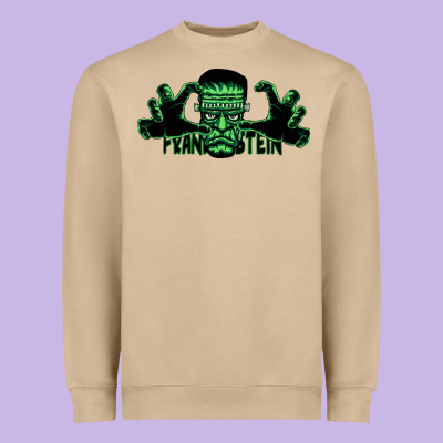 The Frankenstein Heavyweight Sweatshirt Designed By Artisfamous