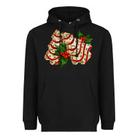 Black white christmas tree cake ado Heavyweight Hoodie - AdoDesignShop
