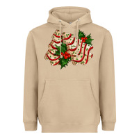 Mushroom white christmas tree cake ado Heavyweight Hoodie - AdoDesignShop
