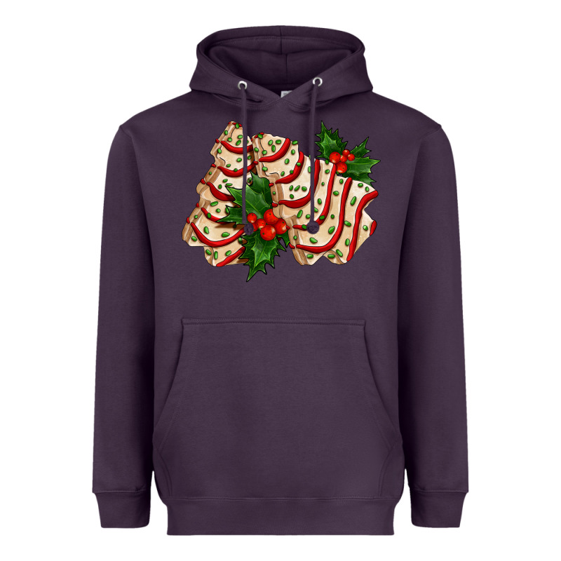 White Christmas Tree Cake Ado Heavyweight Hoodie by AdoDesignShop | Teevron