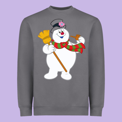 Frosty The Snowman New Sku Heavyweight Sweatshirt Designed By Artisfamous