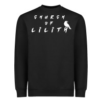 Black lilith woman figure Heavyweight Sweatshirt - artisFamous