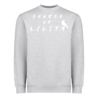 Heather Grey lilith woman figure Heavyweight Sweatshirt - artisFamous